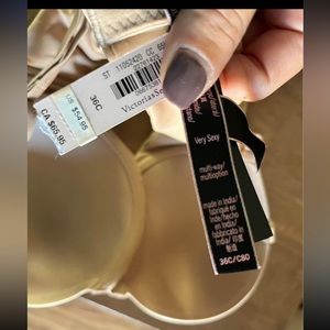 NWT Victoria’s Secret strapless bra 36C
